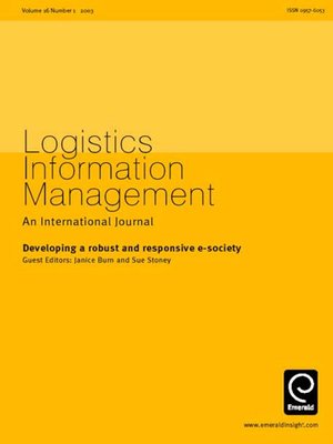 cover image of Logistics Information Management, Volume 16, Issue 1